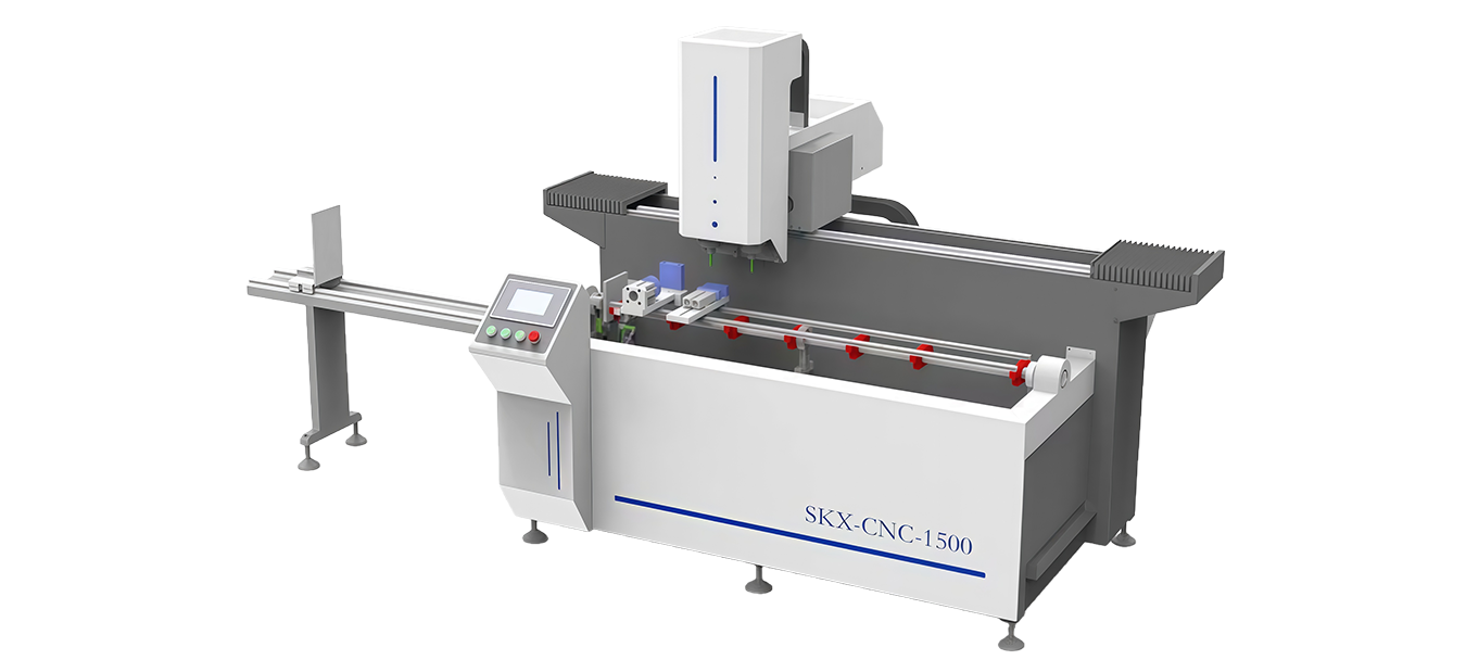 Aluminum Profile CNC Drilling and Milling Machine-1500