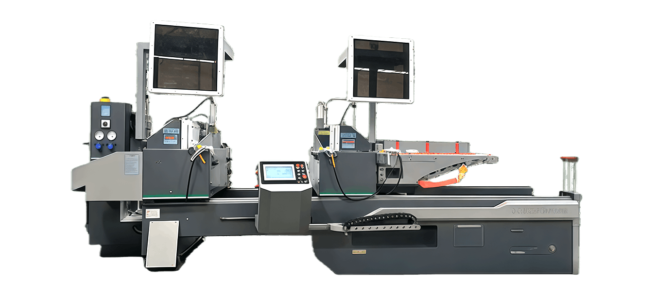 Aluminum Profile CNC Double Head Precision Cutting Saw