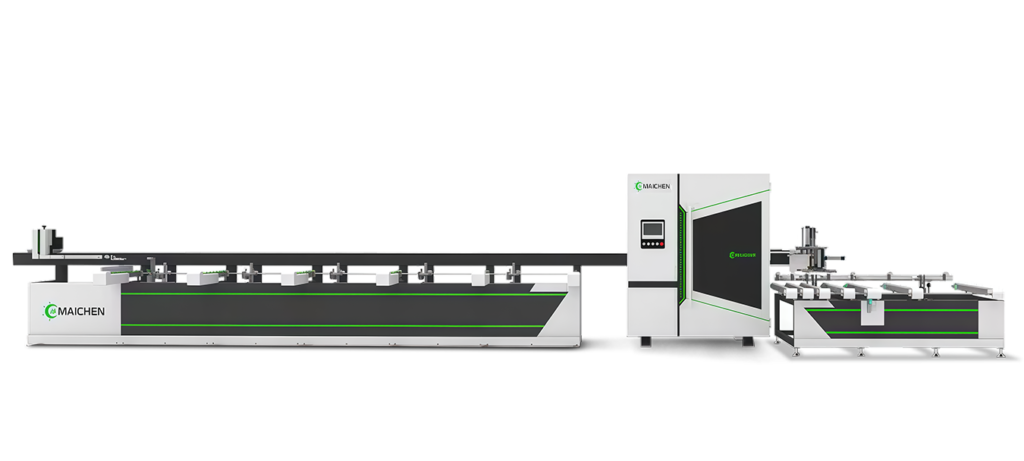 Engineering-Grade CNC Aluminum Profile Sawing Center