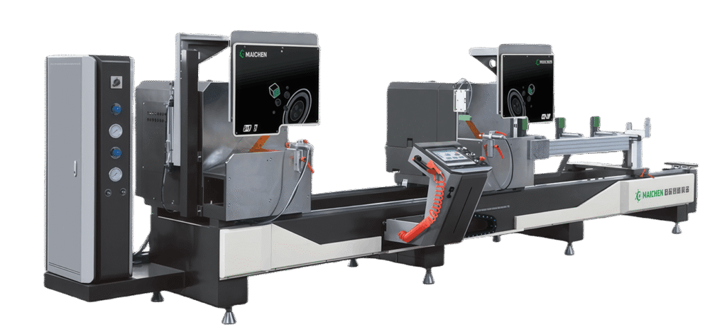 منشار قطع مزدوج CNC بـ CNC بـ 45 درجة