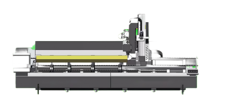 4-Axis CNC Aluminum Profile Machining Center