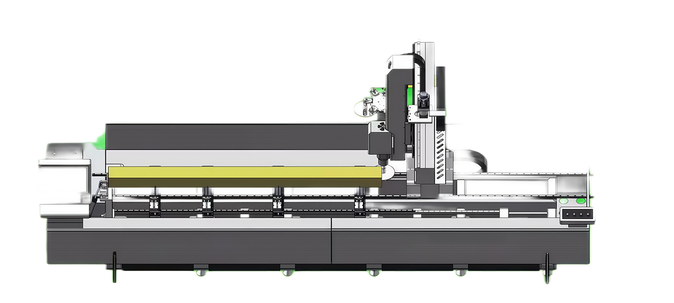 4-Axis CNC Aluminum Profile Machining Center