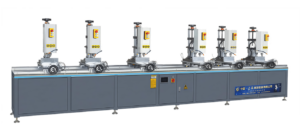 Six-Spindle Aluminum Profile Drilling Machine