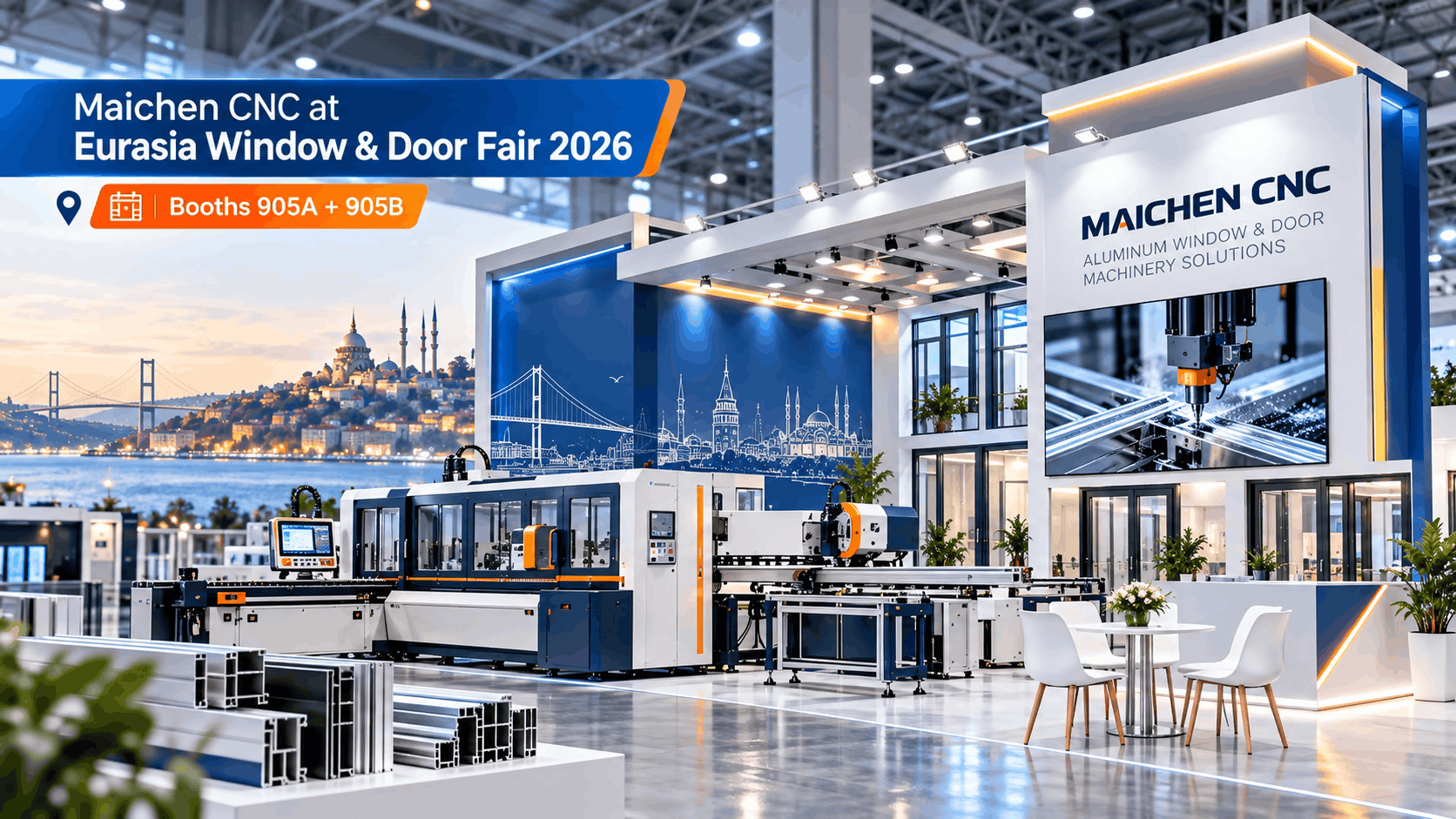 Maichen CNC exhibition poster